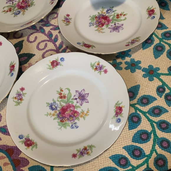 Set of 4 Vintage rare Cmielow porcelain plates - Picture 5 of 8